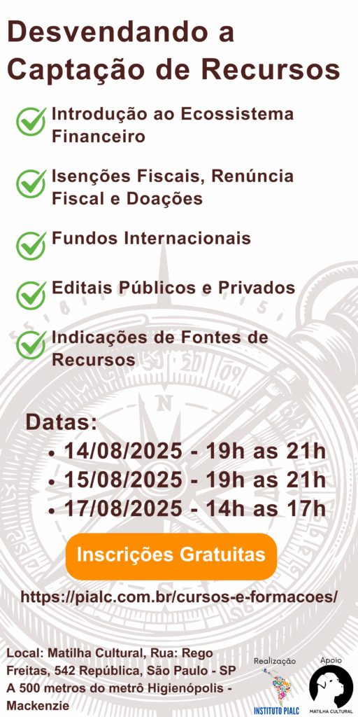 Desvendando a Captação de Recursos - banner vertical divulgação