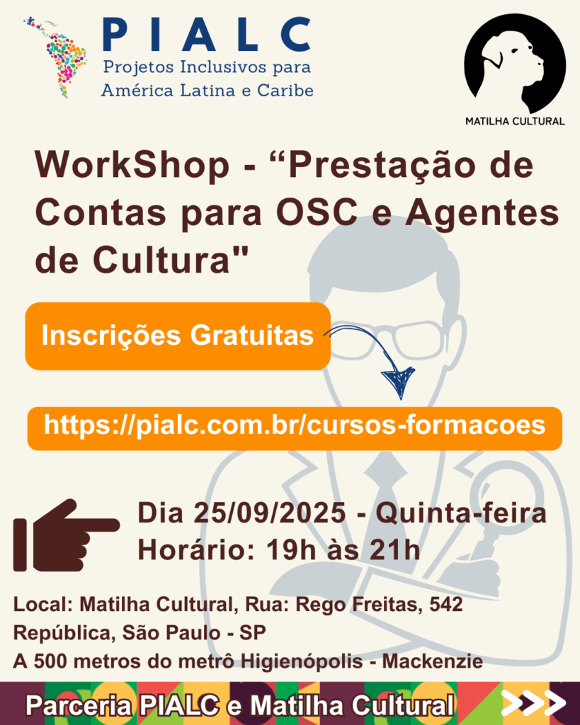 Prestação de Contas Wokshop